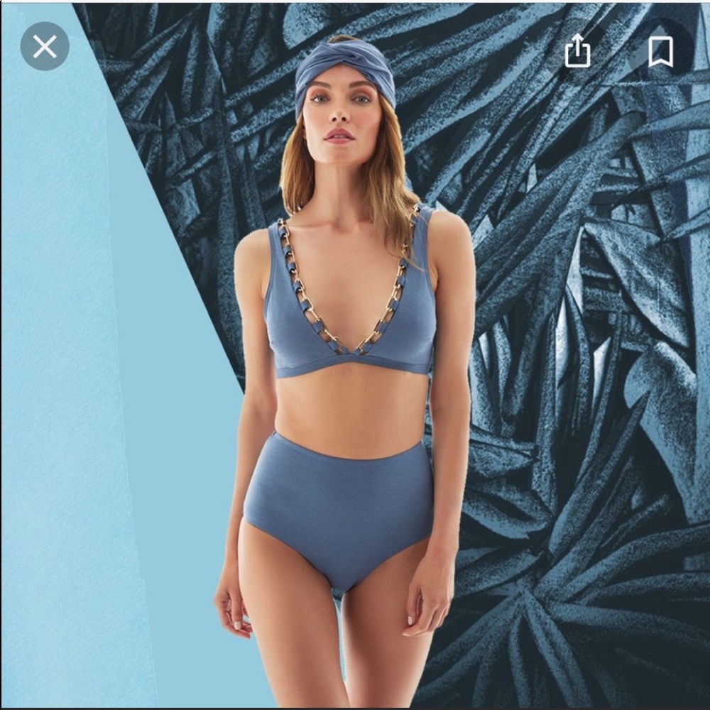 🆕 Moeva Swim High Waisted Bikini Bottom